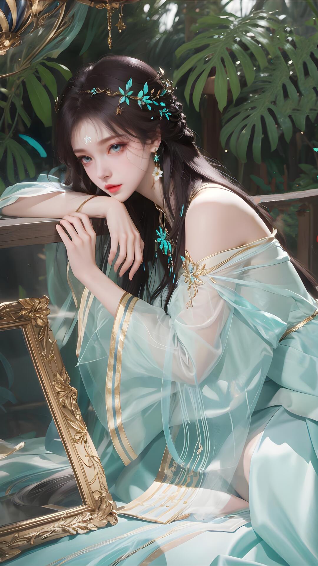 露出一种与生俱来的优雅和自信