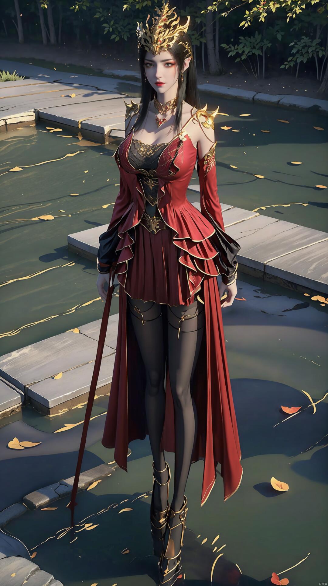 露出一种与生俱来的优雅和自信