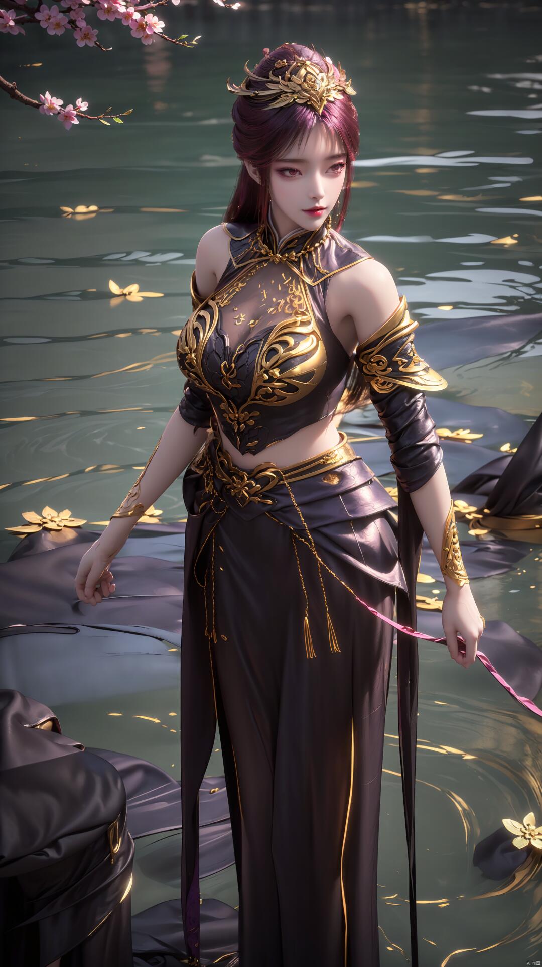 恰似夏日的繁花，绚烂夺目