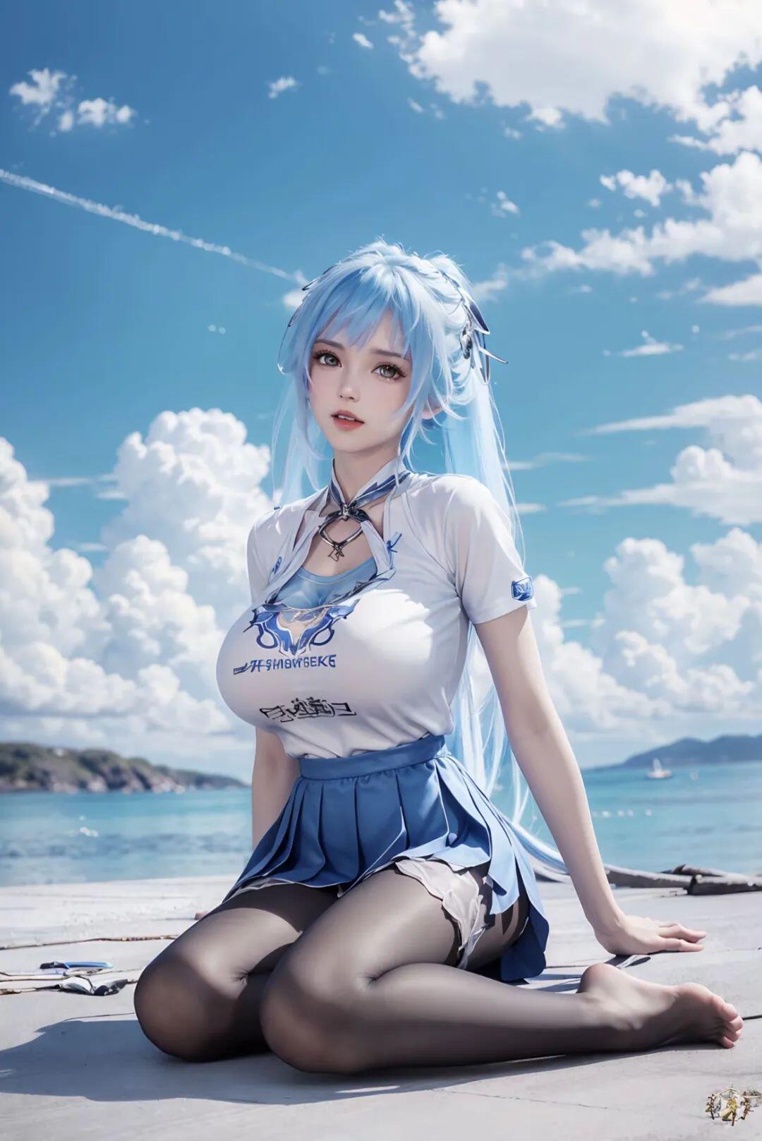 如一朵盛开的百合花，气质优雅