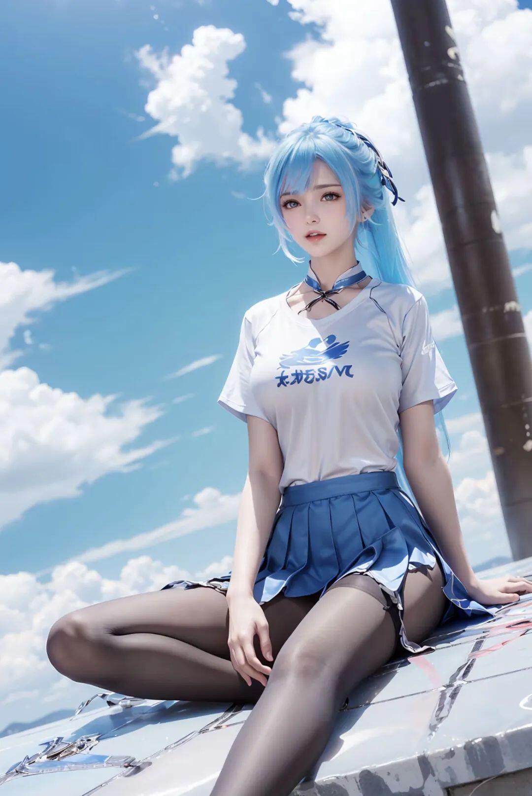 如一朵盛开的百合花，气质优雅