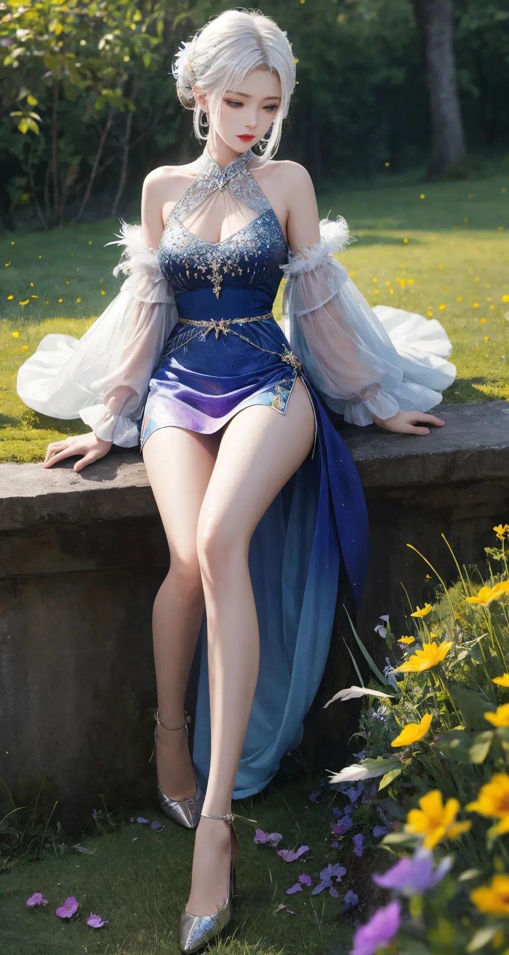 宛如一道美丽的风景线，令人心旷神怡