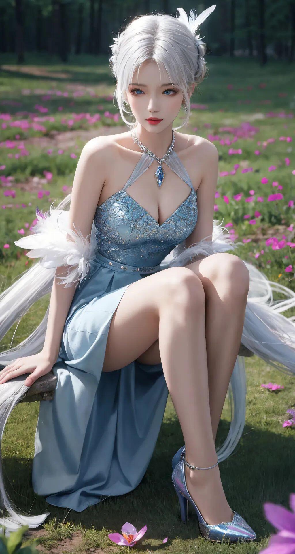 宛如一道美丽的风景线，令人心旷神怡