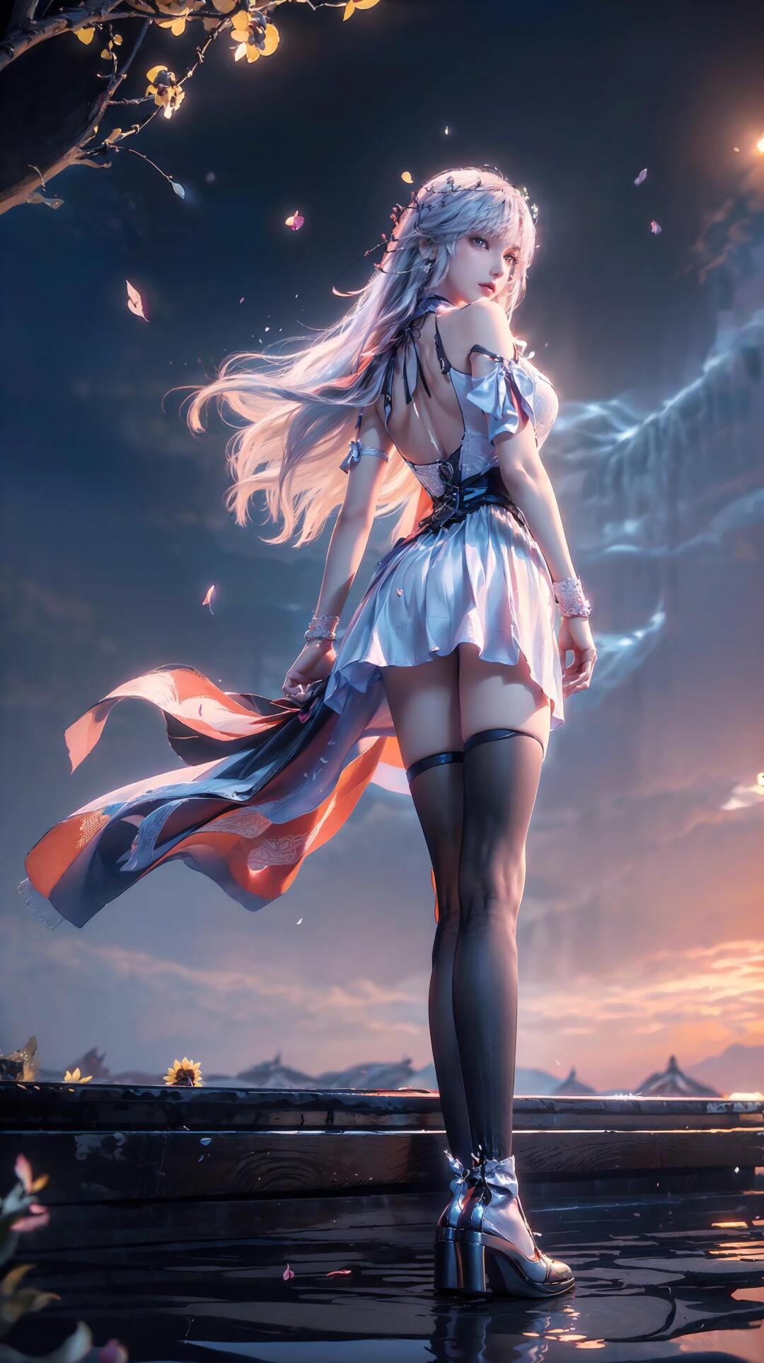 宛如一道美丽的风景线，令人心旷神怡