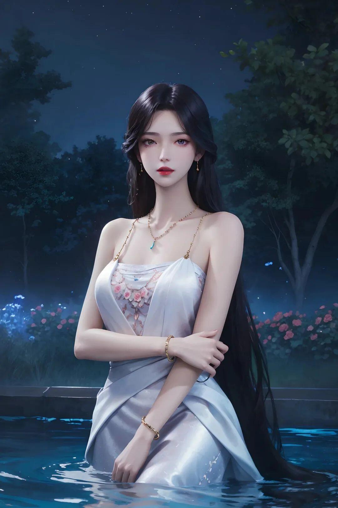 宛如一道美丽的风景线，令人心旷神怡