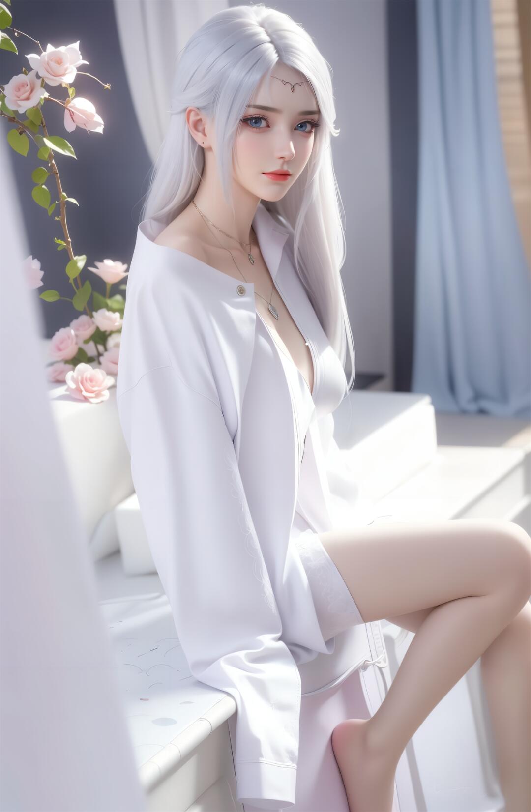 秀色空绝世，馨香为谁传