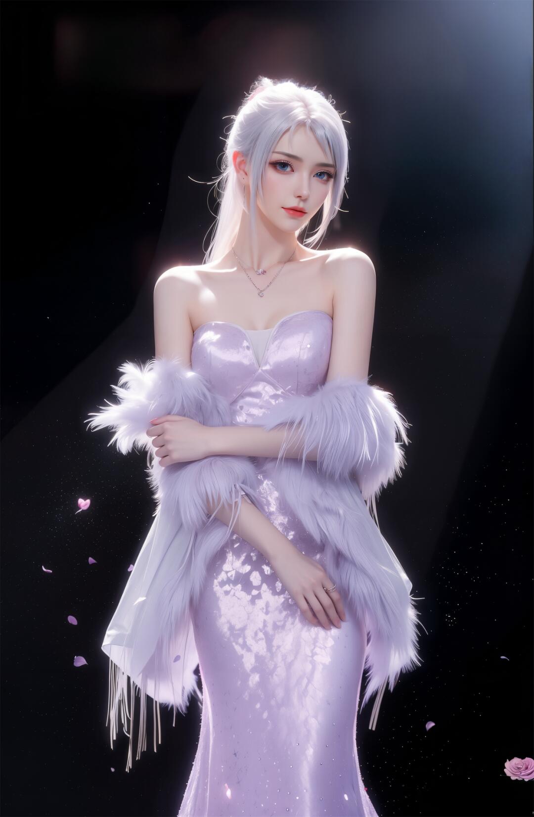 秀色空绝世，馨香为谁传