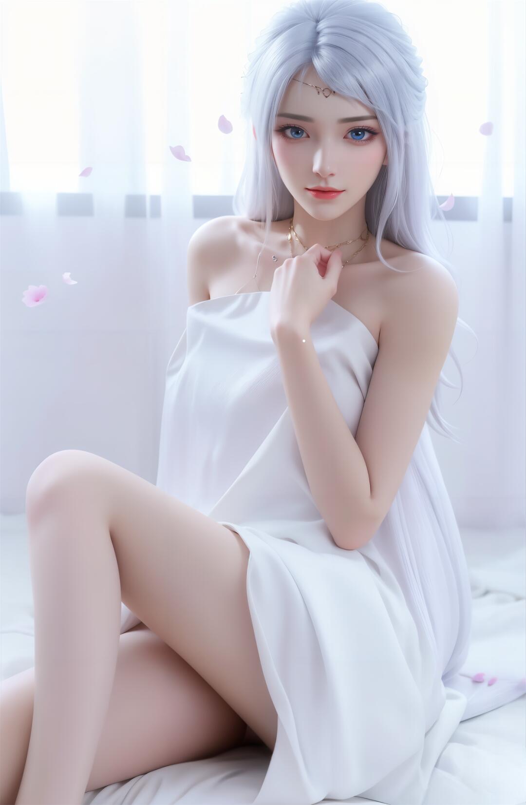 秀色空绝世，馨香为谁传