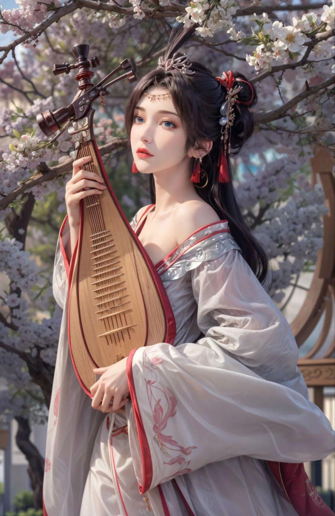 优雅的举止中透露出一种高贵的气质