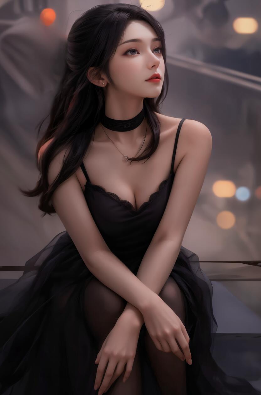 优雅的举止中透露出一种高贵的气质