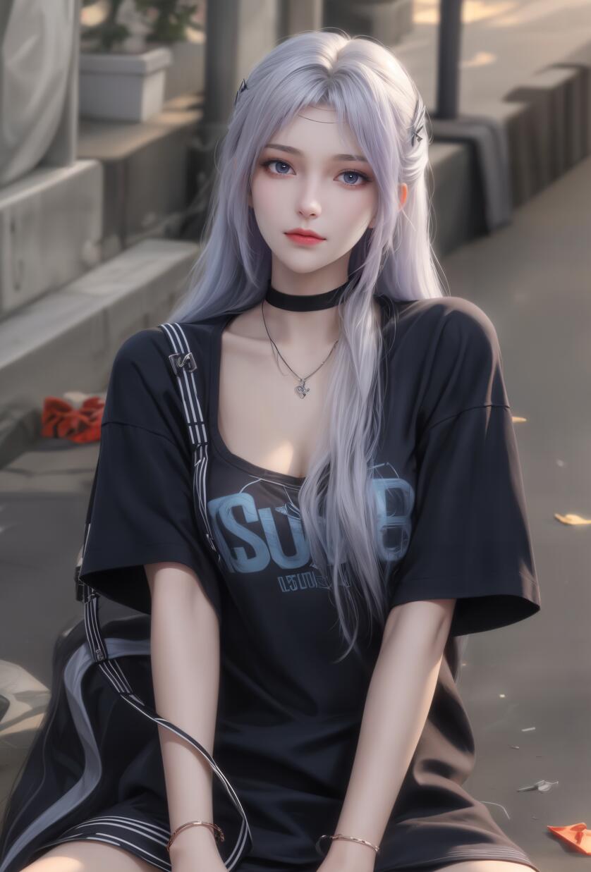 优雅的举止中透露出一种高贵的气质