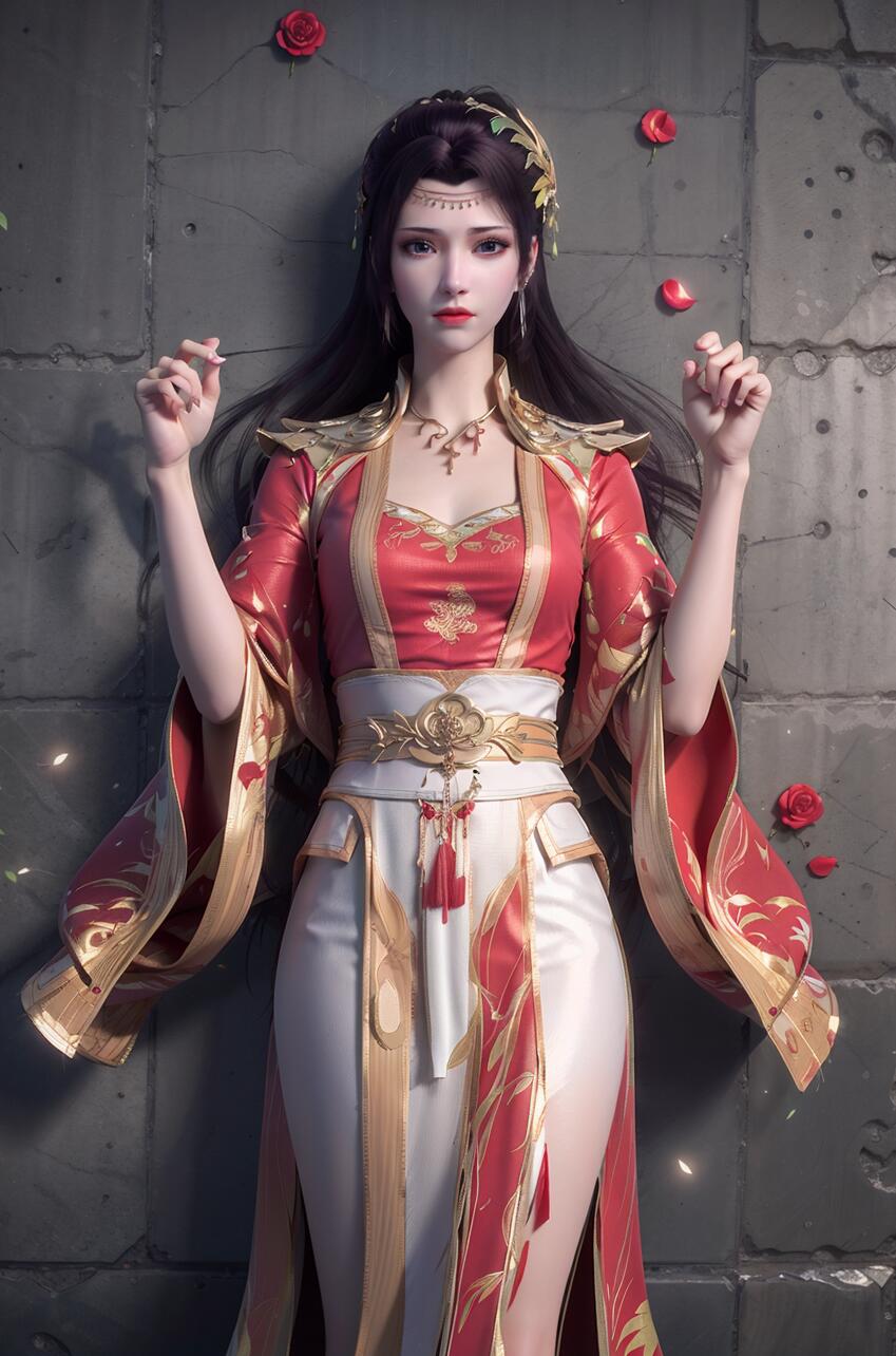 优雅的举止中透露出一种高贵的气质