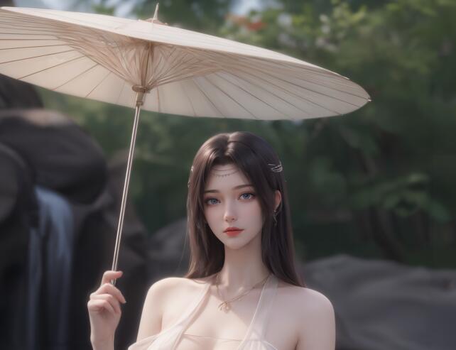 优雅的举止中透露出一种高贵的气质