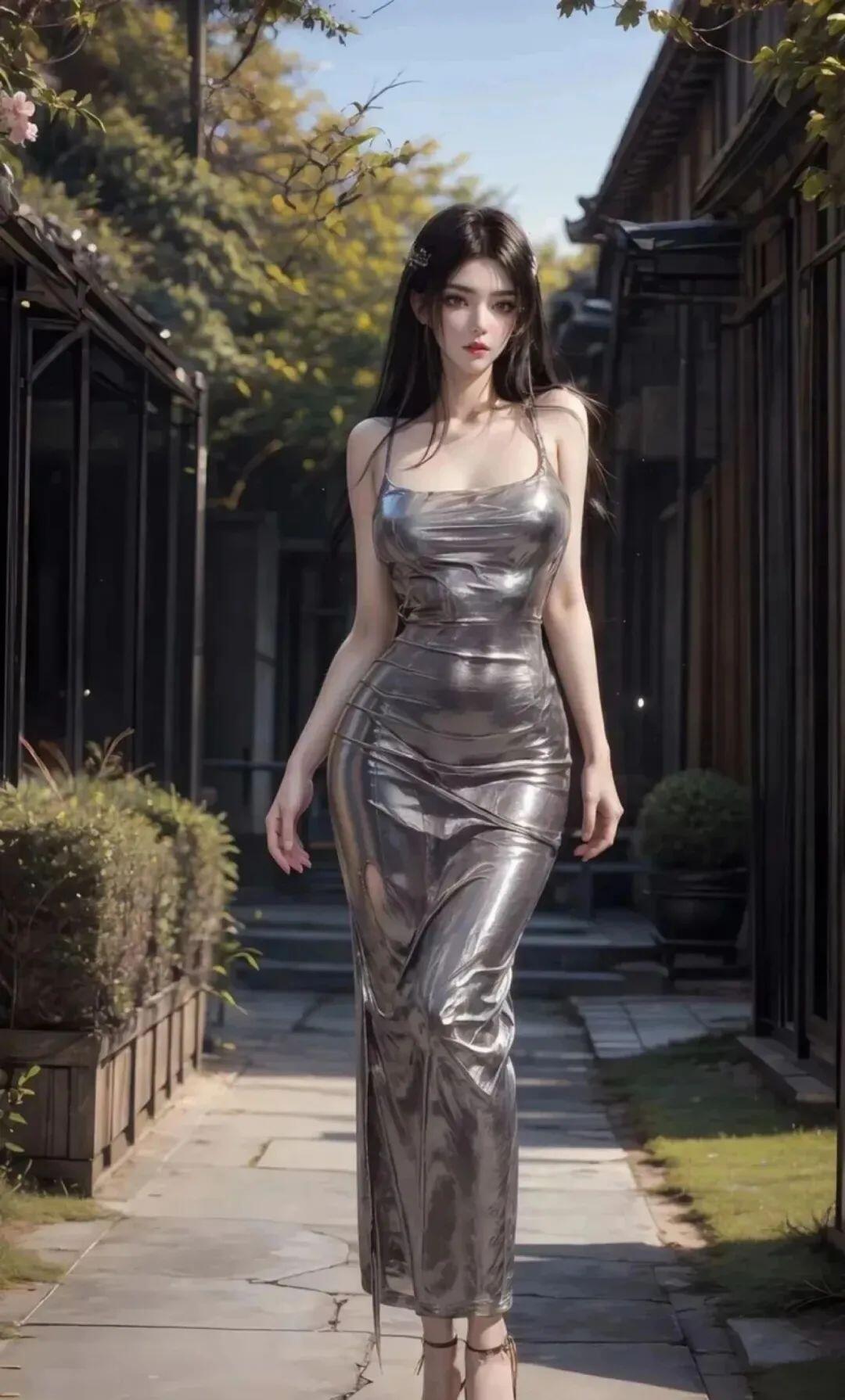 优雅的举止中透露出一种高贵的气质