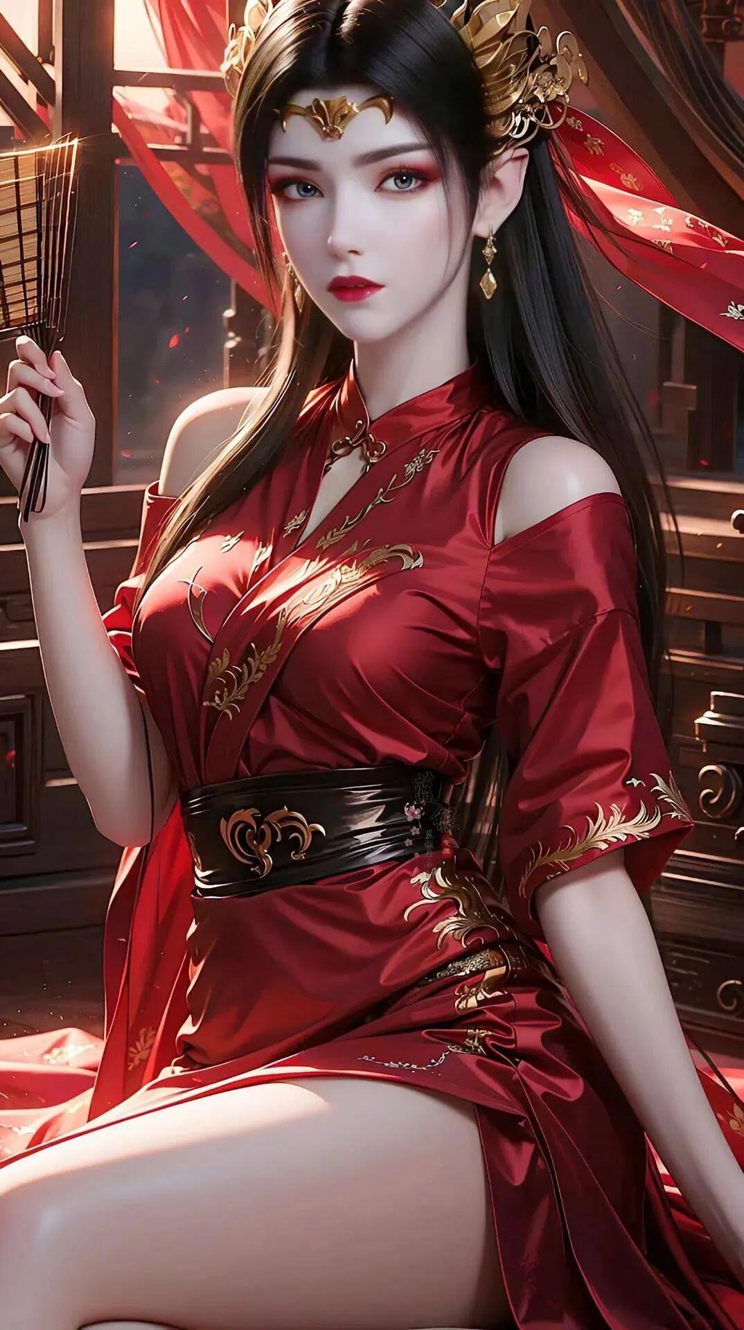 优雅的举止中透露出一种高贵的气质