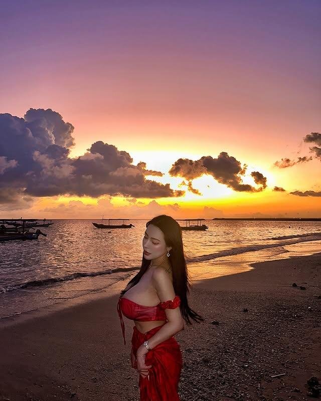 TPBL場邊最美《低胸服裝的性感女球迷》找到了！是小有名氣巨杯網紅！