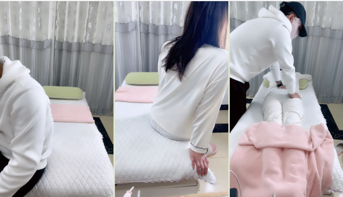 【剧情演绎】给少妇按摩，骚得不得了❤️趁机掏出大鸡巴让她吃，肉棒插逼，狂艹一顿！