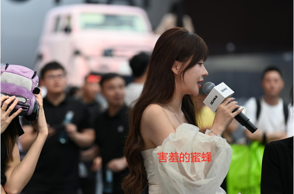 2025上海车展个人认为的最美主持人