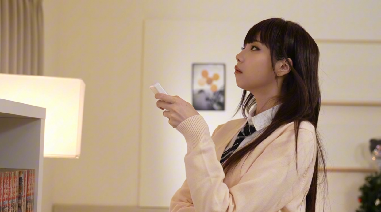高颜值热门网红女模【郭芸希】剧情福利，我还要看书你自己动吧，足交啪啪无套内射，无水印高清原版