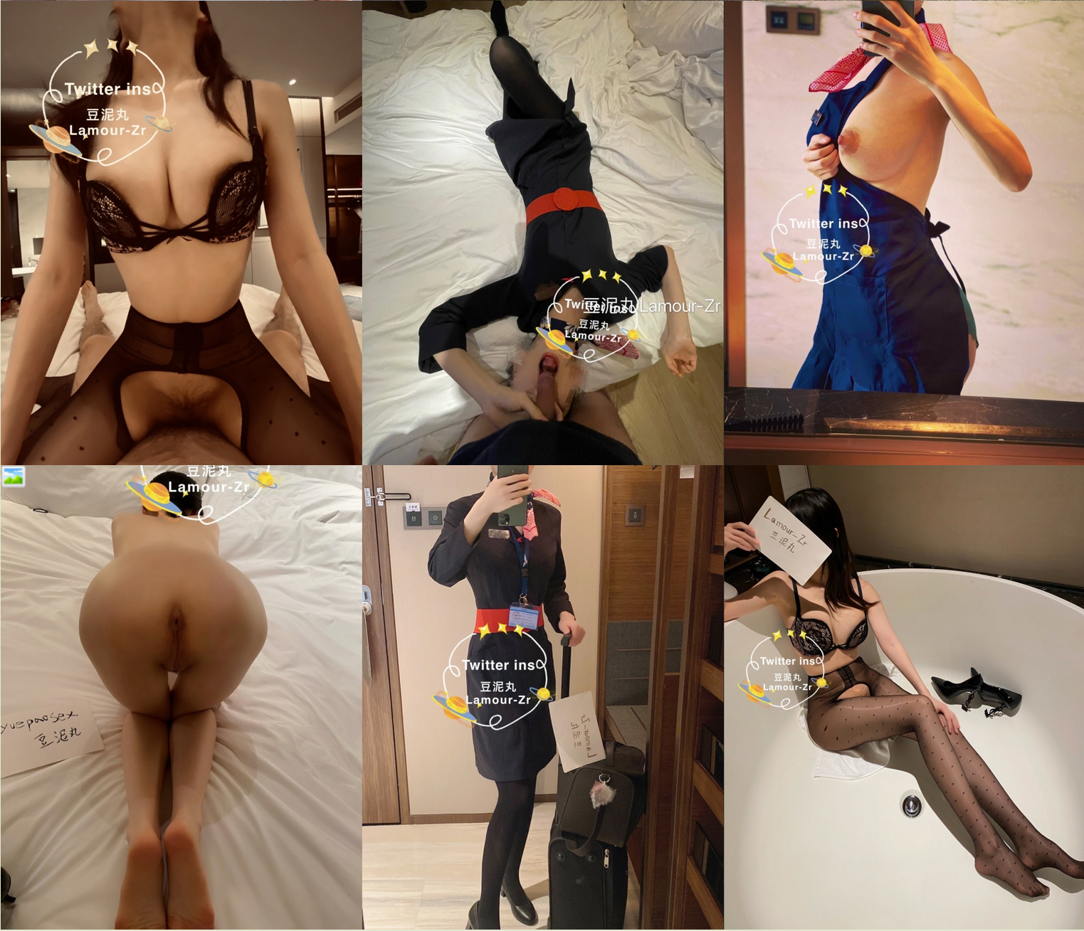 推特东航乘务员极品空姐豆泥丸福利私拍，足交啪啪女神骚起来是真顶，170完美长腿炮架