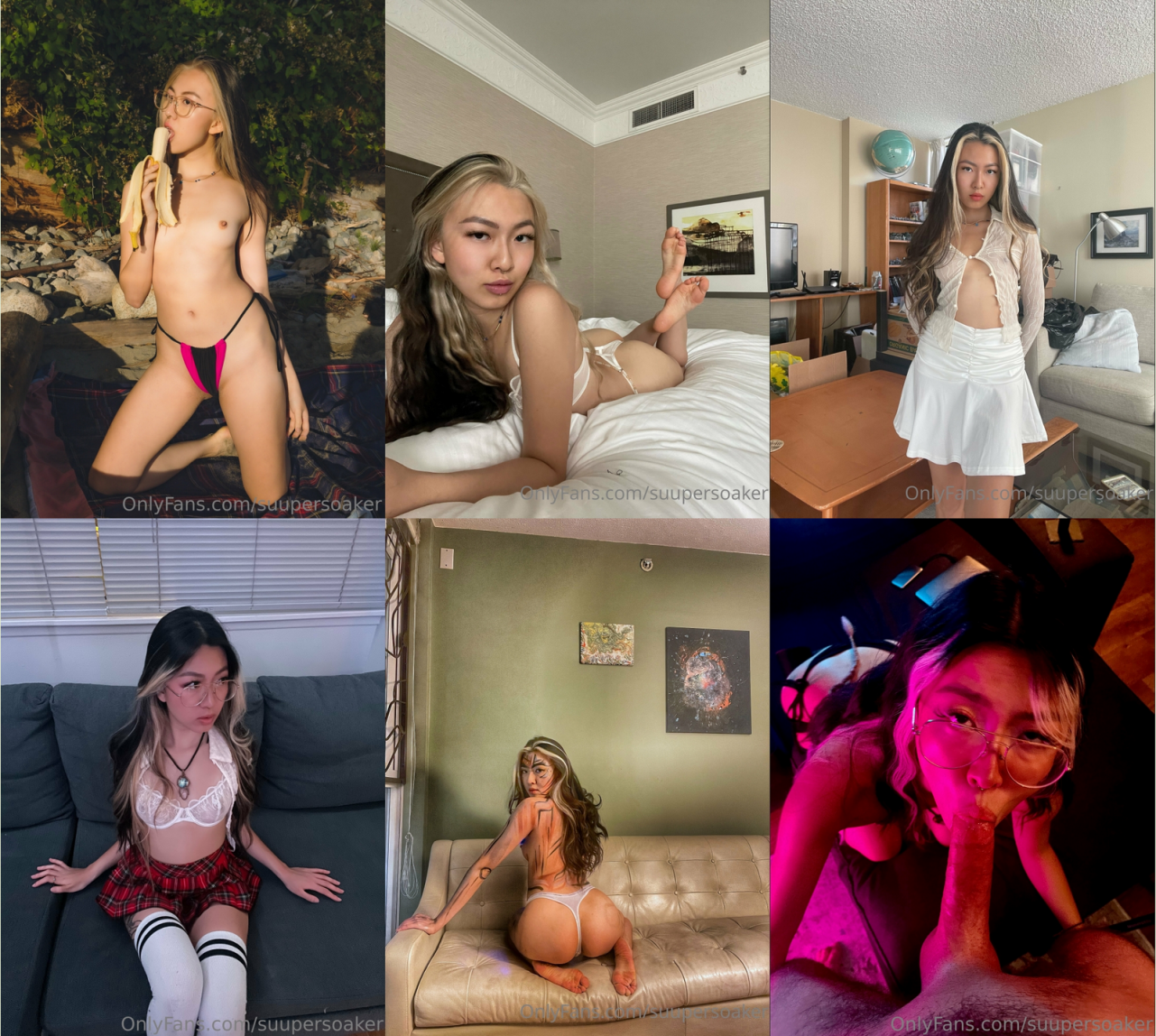 【顶级崇洋崇黑】，媚黑骚婊子【suupersoaker】福利，被洋屌黑爹当摇摇车爆肏，无套中出内射