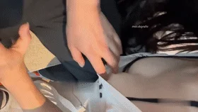 ❤️极品淫妻❤️绿帽老公找单男刺激3P，调教塞口球，一边舔食大屌一边后入猛艹！