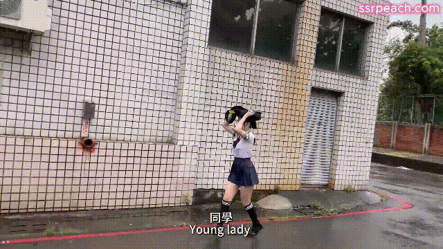 23万粉极品臀后Ellie【ssrpeach】雨点下的女学生，平行宇宙三部曲之三如爱