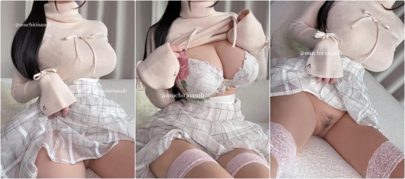 顶级漫画身材 樱花巨乳妹妹✅这胸型真是太完美了！劲爆完美身材美腿尤物极度淫骚