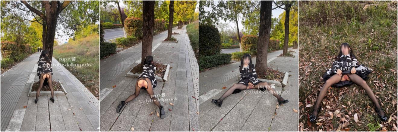 双马尾可爱嫩妹puppy酱爸爸小狗掰开惹，把可爱女鹅抱起来操 被爸爸后入！被大鸡巴爸爸当成鸡巴套子