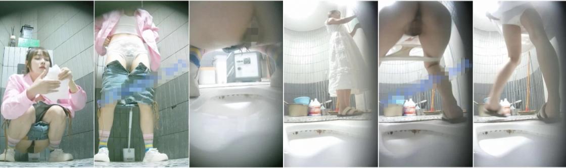 【重磅厕拍】，美女如云，前后双角度，极品靓妹插逼塞卫生棉，亮点太多