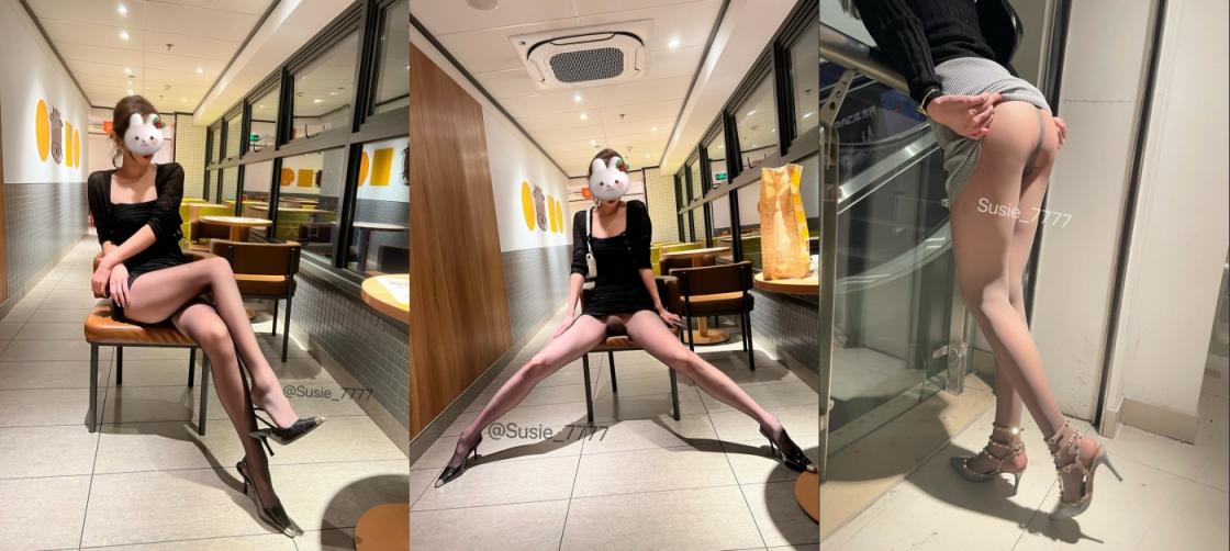 顶流美腿丝足网黄【susie_7777】重金万元定制，金主爸爸线下单约，调教啪啪足交各种花样