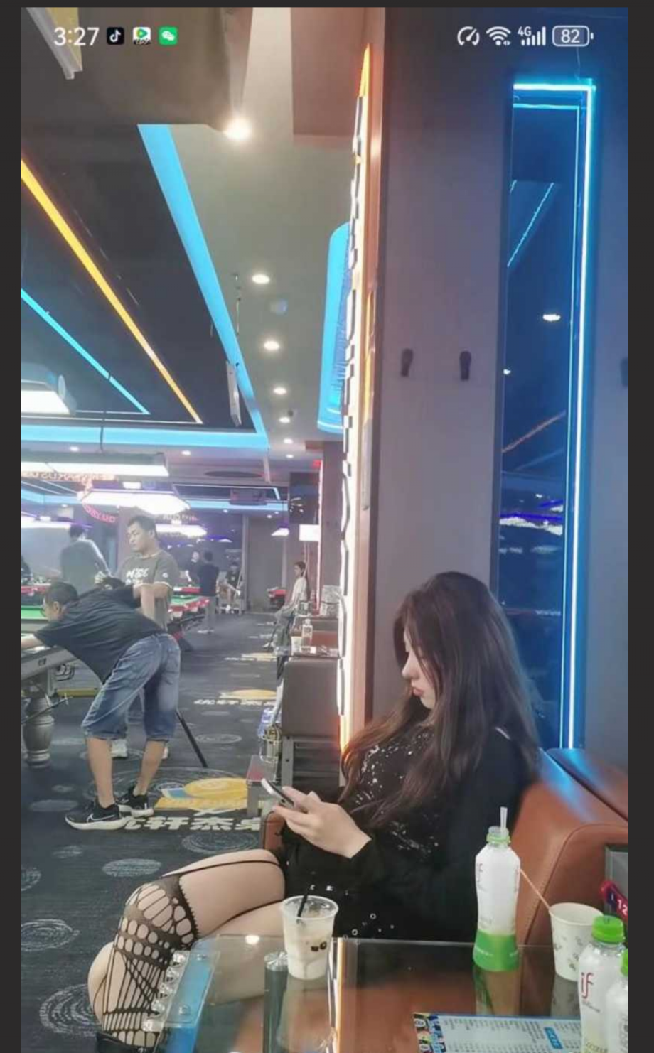 台球厅卖淫事件～大批夜经济从业者转战台球 以陪打台球的名义勾引男性！